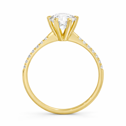 Emma Solitaire Diamond Ring By Diamondiary