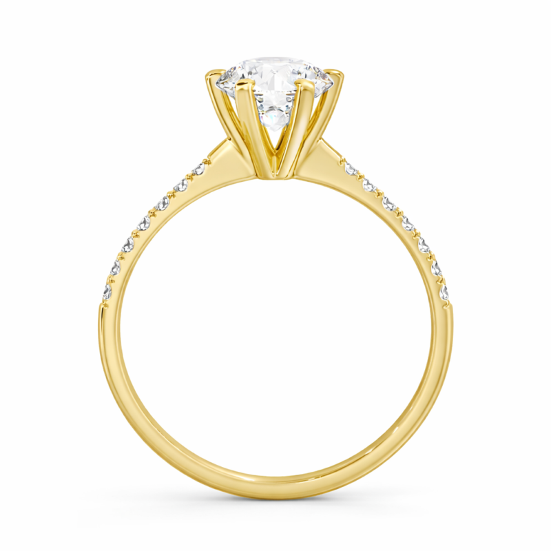 Emma Solitaire Diamond Ring By Diamondiary
