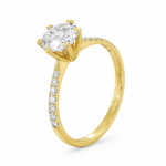 Emma Solitaire Diamond Ring By Diamondiary