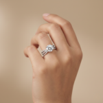 Freda solitaire diamond ring by Diamondiary