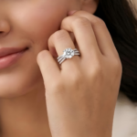 Freda solitaire diamond ring by Diamondiary