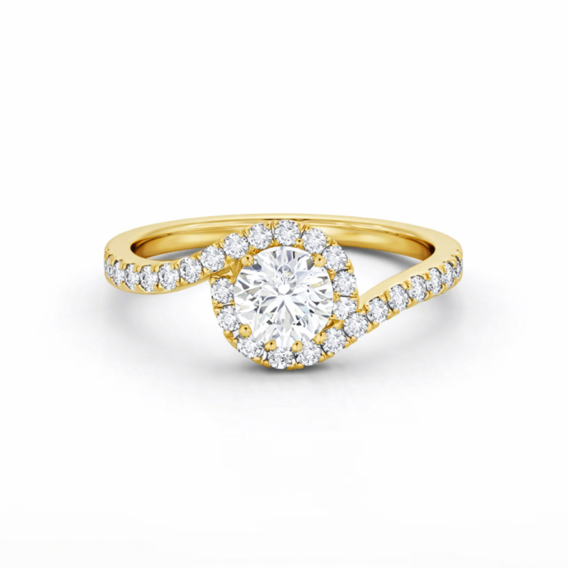 Liah Solitaire Diamond Ring By Diamondiary