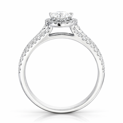 Luna Solitaire Diamond Ring By Diamondiary