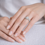 Luna Solitaire Diamond Ring By Diamondiary