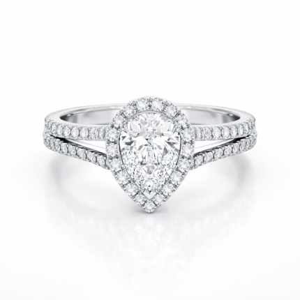 Luna Solitaire Diamond Ring By Diamondiary