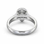 Luna Solitaire Diamond Ring - Image 4