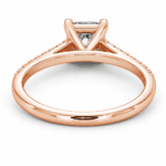 Natasha Princess Cut Solitaire Diamond Ring
