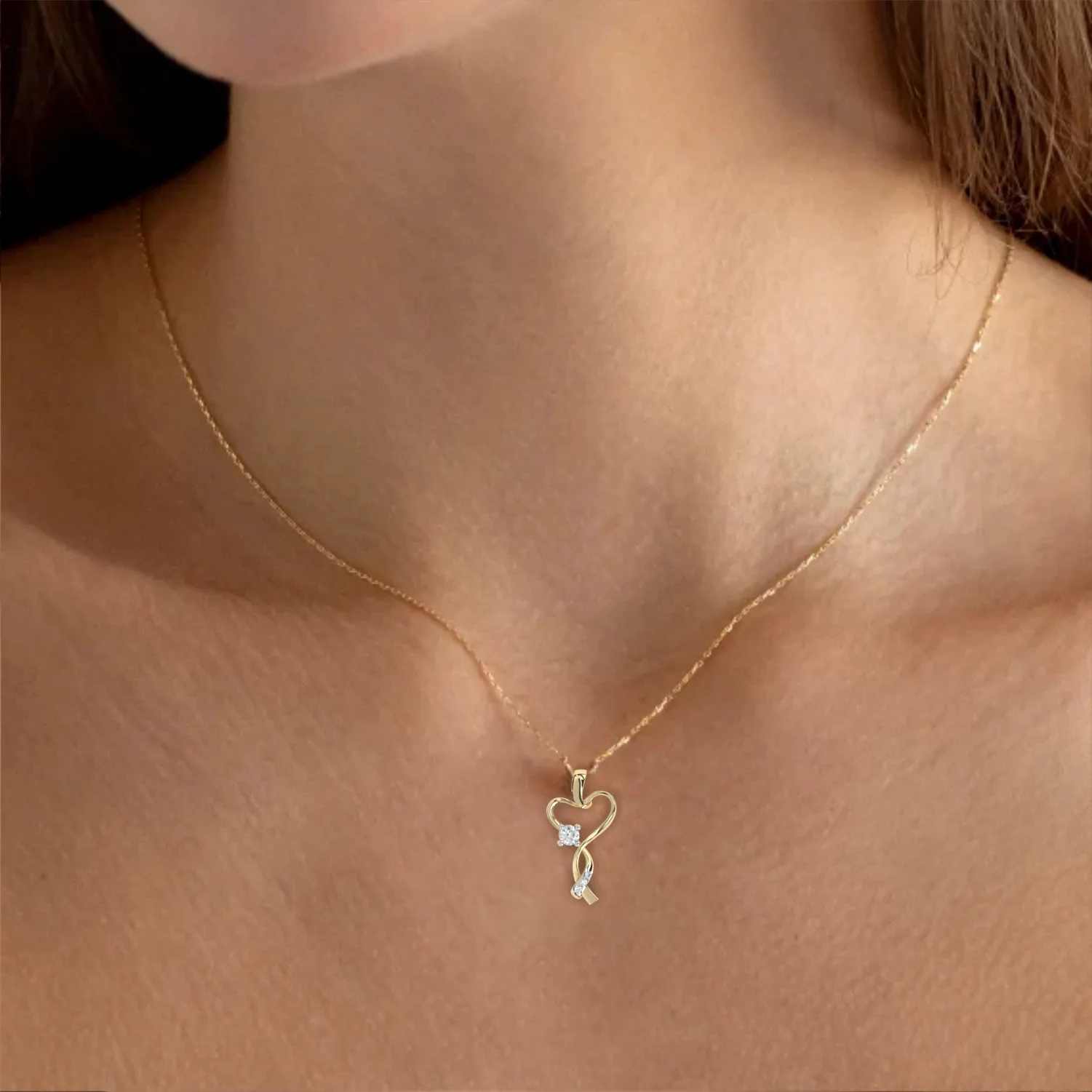 Mila Diamond Pendant - Image 5