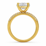 Aurora Solitaire Diamond Ring By Diamondiary