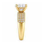 Aurora Solitaire Diamond Ring By Diamondiary