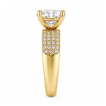 Aurora Solitaire Diamond Ring By Diamondiary