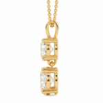 Cora Solitaire Diamond Pendant By Diamondiary