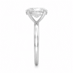 Hazel Oval Solitaire Diamond Ring