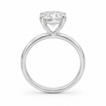 Hazel Oval Solitaire Diamond Ring