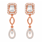 Samira Drop Diamond Earrings By Diamondiary