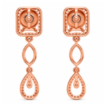 Samira Drop Diamond Earrings By Diamondiary