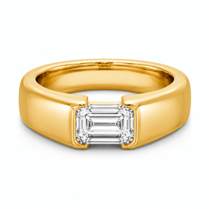 Parker Men Solitaire Diamond Ring By Diamondiary
