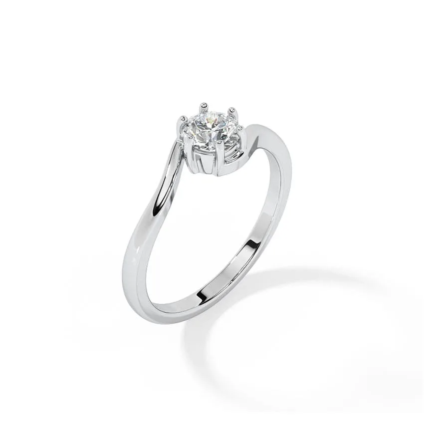 Melanie Solitaire Ring - Image 3