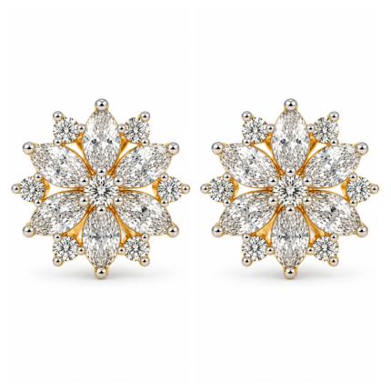 Cecilia Diamond Earrings By Diamondiary
