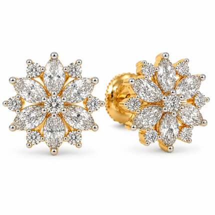 Cecilia Diamond Earrings By Diamondiary