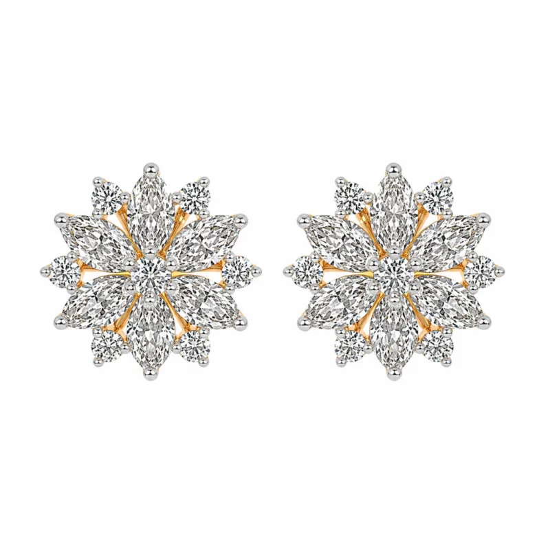 Cecilia Diamond Earrings By Diamondiary