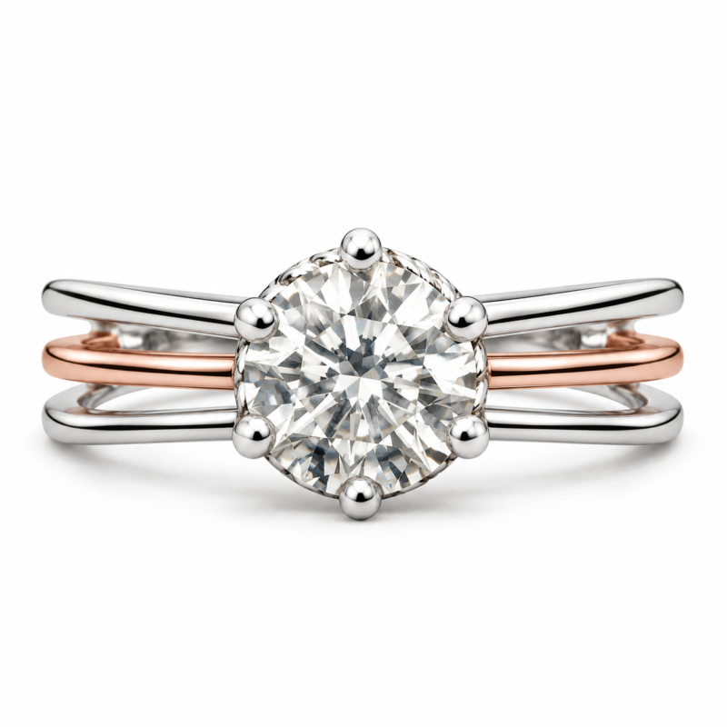 Ashley Solitaire Diamond Ring By Diamondiary