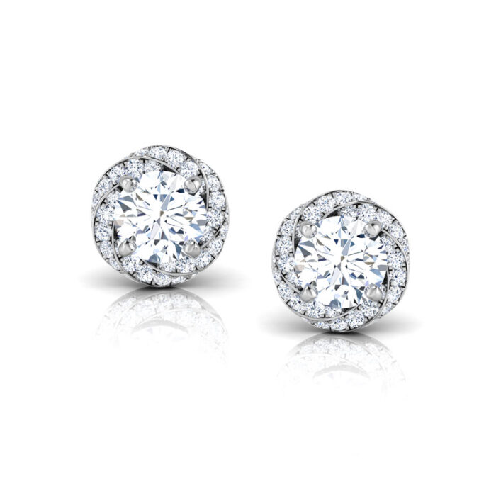 Catalina Solitaire Earrings - Image 2