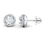 Catalina Solitaire Earrings - Image 6