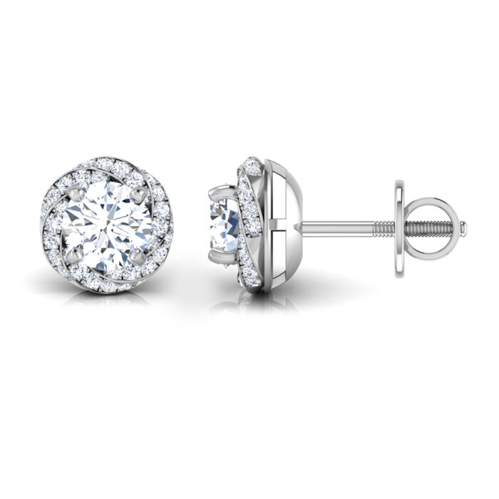 Catalina Solitaire Earrings - Image 6