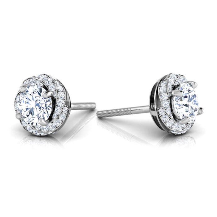 Catalina Solitaire Earrings - Image 9