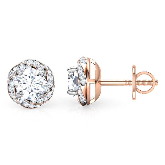 Catalina Solitaire Earrings - Image 7