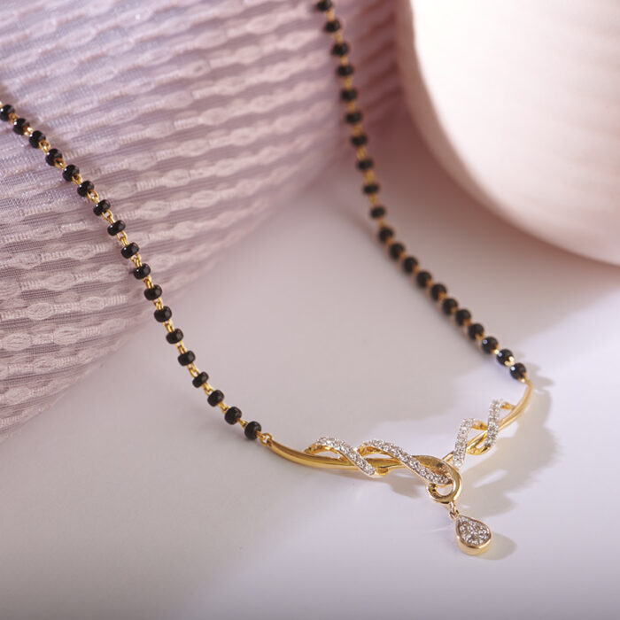 Ember Diamond Mangalsutra - Image 4