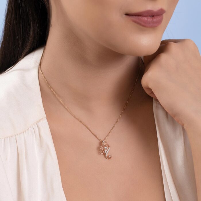 Mangal Murti Diamond Pendant - Image 4