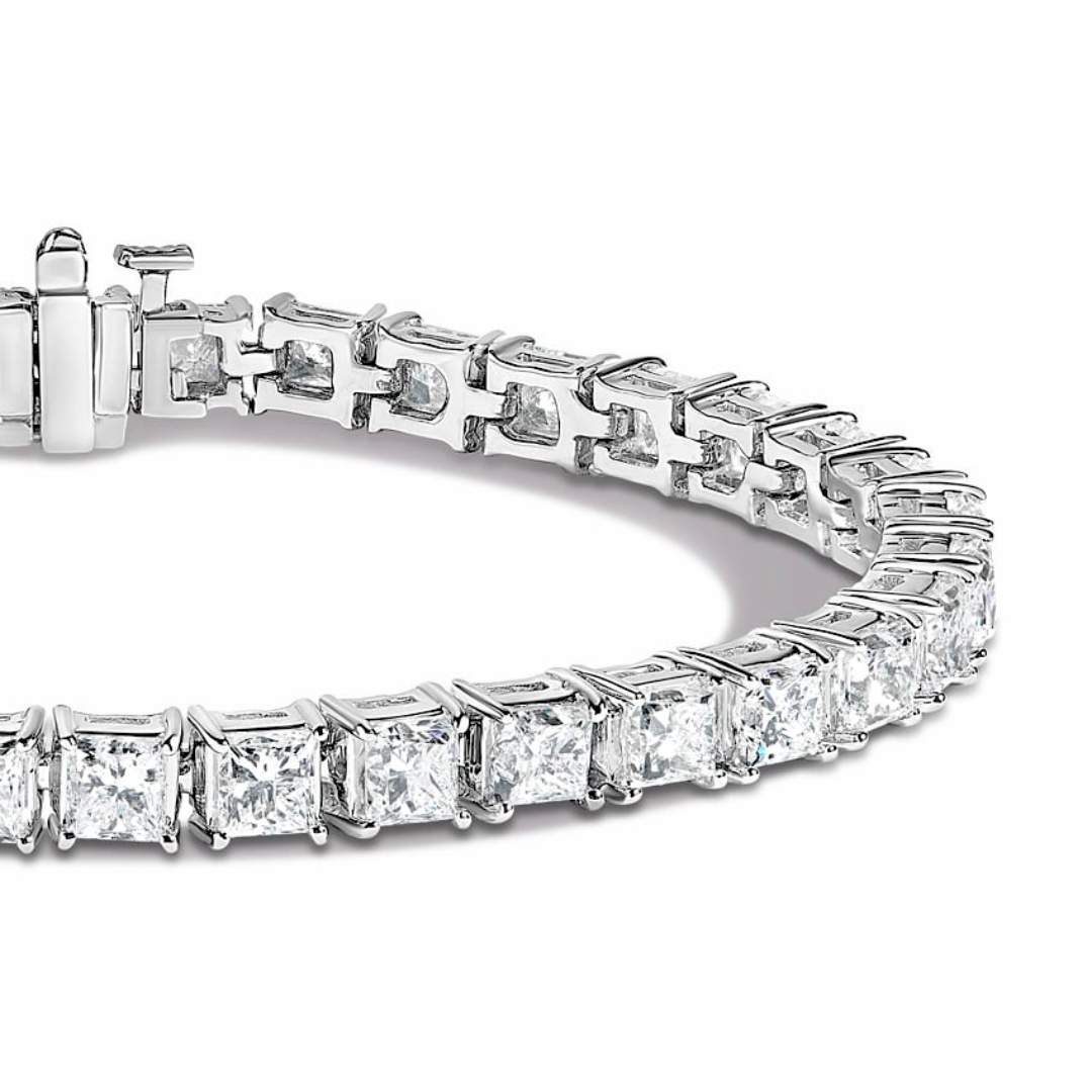 Untitled design Alina Solitaire Tennis Bracelet - Image 2