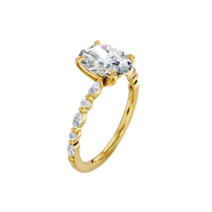 Hallie Solitaire Ring - Image 3