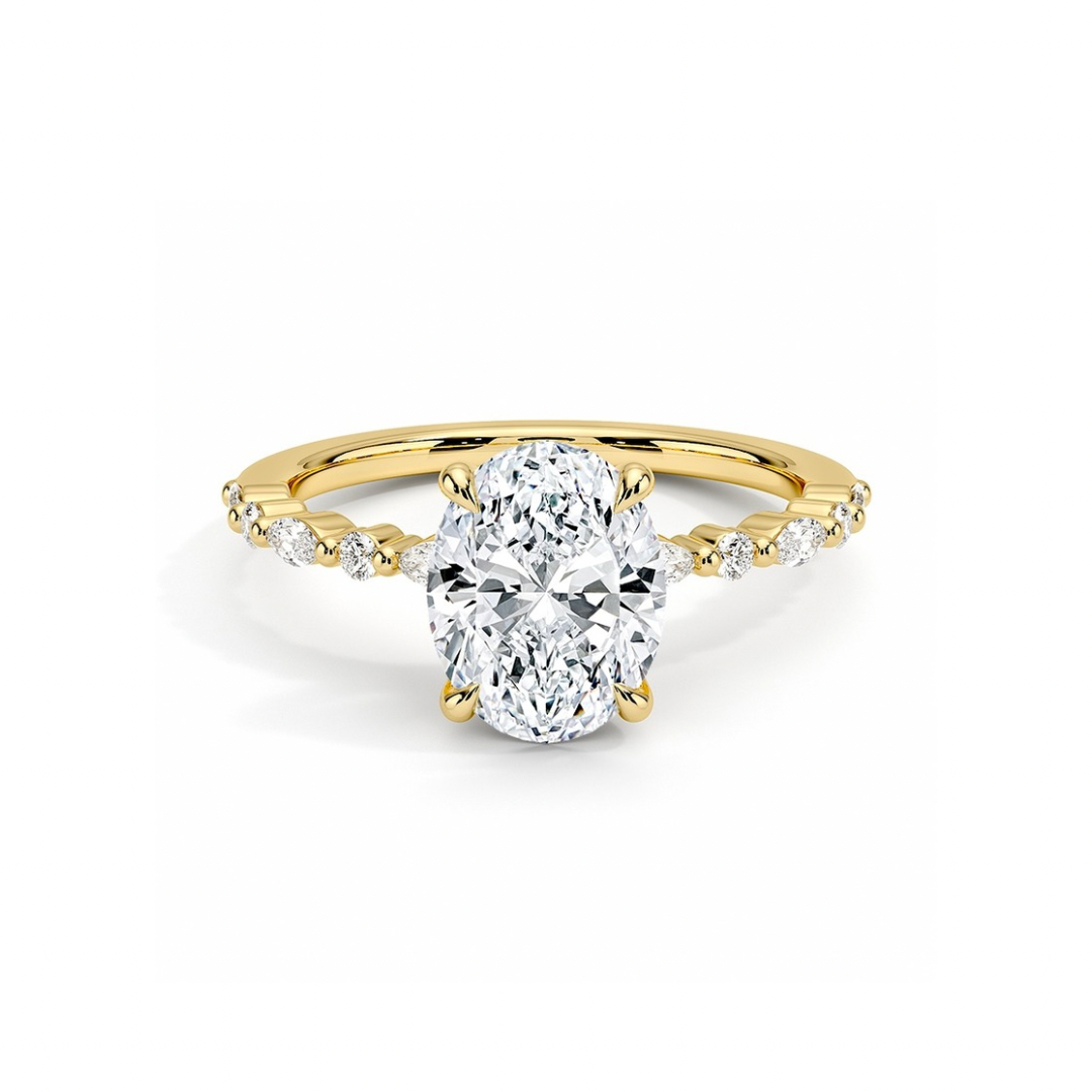 Hallie Solitaire Ring