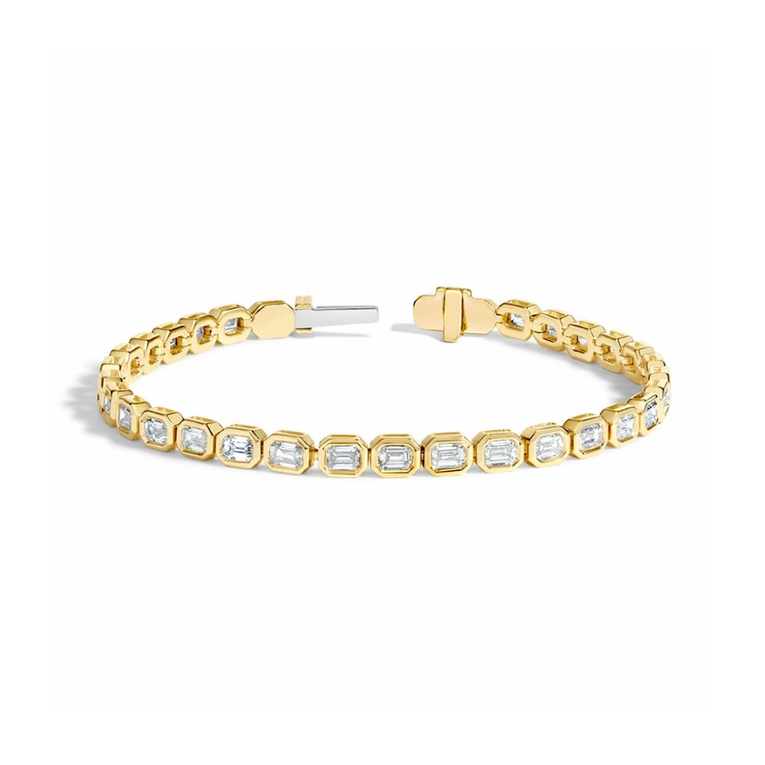 Untitled design Amira Solitaire Tennis Bracelet - Image 4