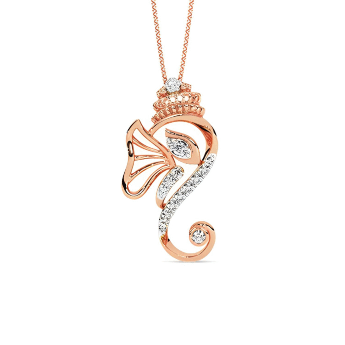 Mangal Murti Diamond Pendant - Image 1