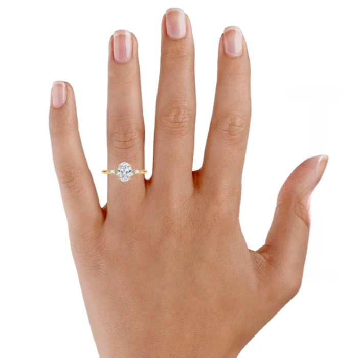 Valeria Solitaire Ring - Image 8