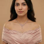 Sloane lab grown diamond necklace by Diamondiary