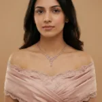 Sloane lab grown diamond necklace by Diamondiary