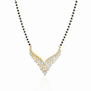 Callie Diamond Mangalsutra - Image 3