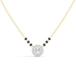 Olive Solitaire Mangalsutra