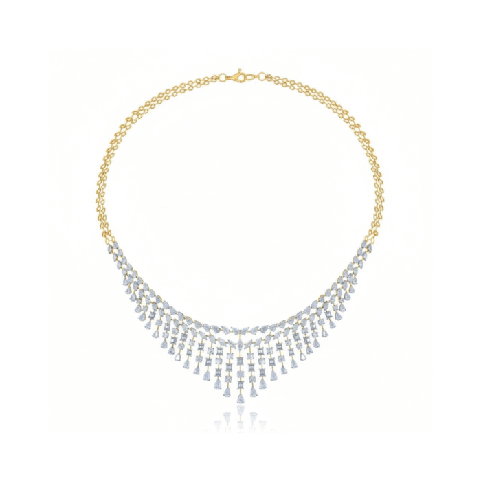 Isabelle Diamond Necklace - Image 2