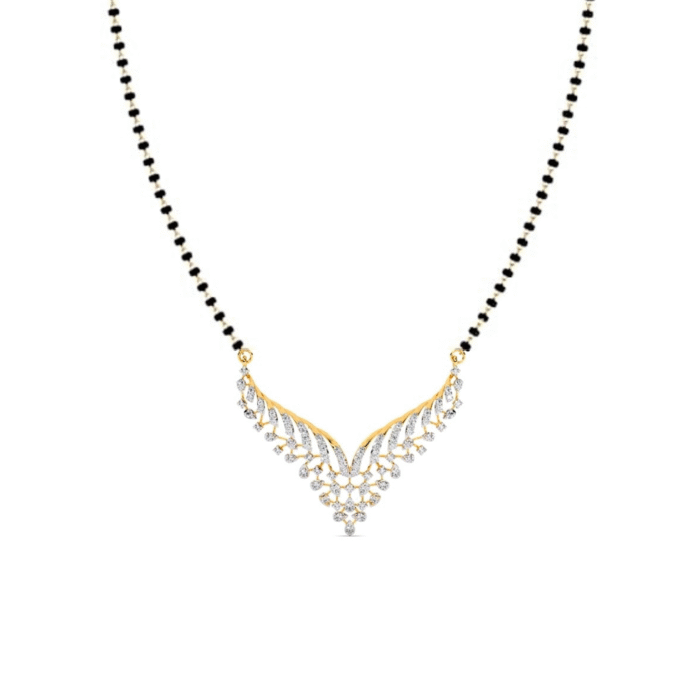 Callie Diamond Mangalsutra - Image 1