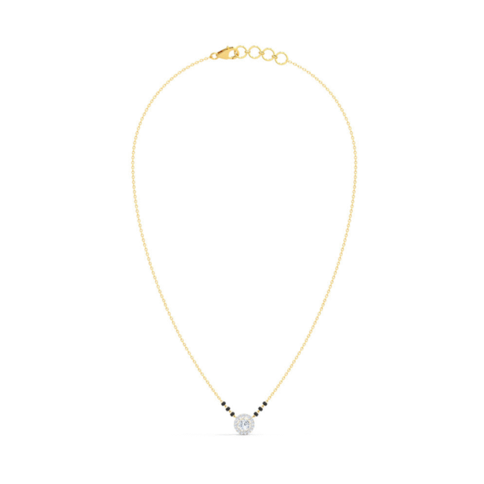 Olive Solitaire Mangalsutra - Image 2