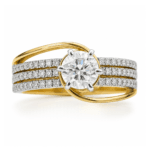 Bailey Solitaire Diamond Ring By Diamondiary