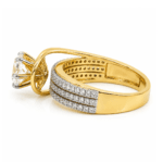 Bailey Solitaire Diamond Ring By Diamondiary