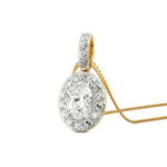 Kaia Solitaire Diamond Pendant - Image 4