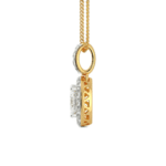 Kaia Solitaire Diamond Pendant - Image 2